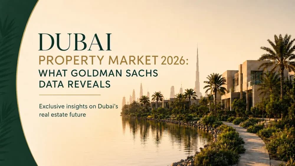 Dubai Property Market March 2026: What the Goldman Sachs Data Actually Means | Xperience Realty