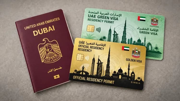 Green Visa vs Golden Visa in the UAE: A Simple Comparison for Investors