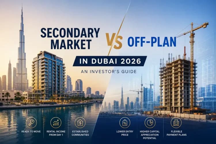 Secondary Market vs Off-Plan in Dubai 2026: An Investor's Guide | Xperience Reatly