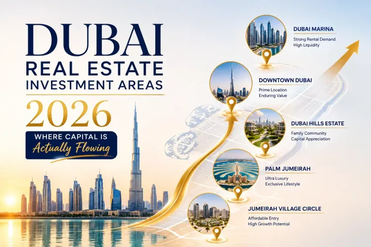 Dubai Real Estate Investment Areas 2026: Where Capital Is Actually Flowing | Xperience Realty