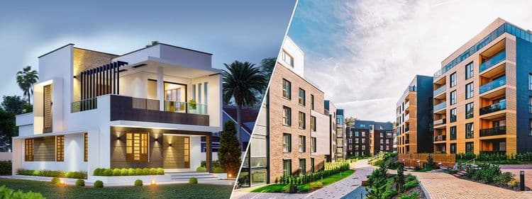 Villa vs Apartment