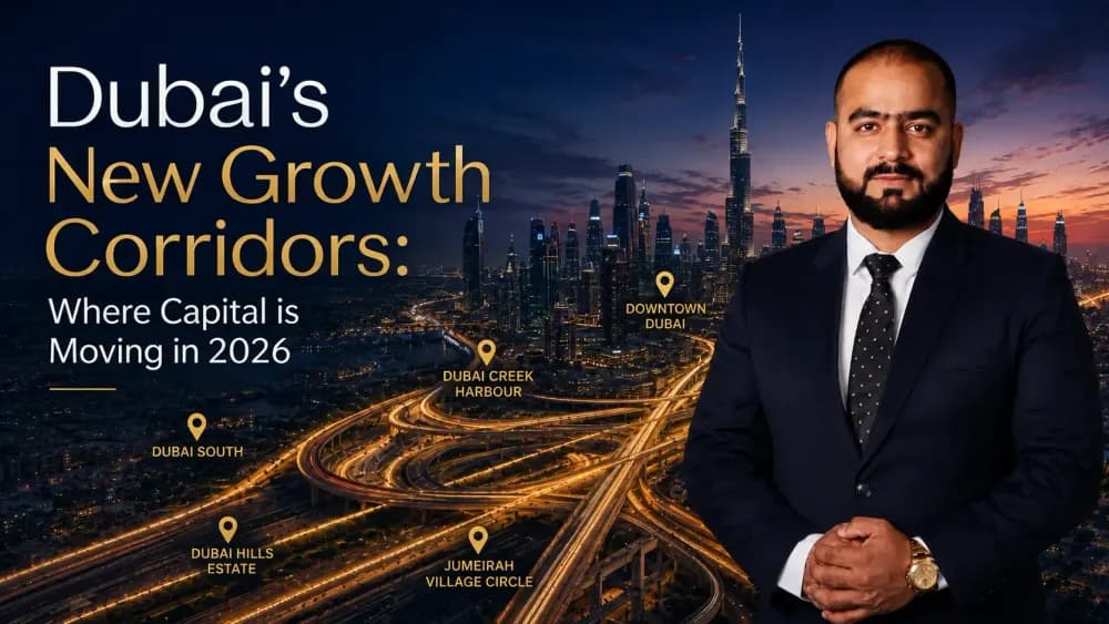 Dubai’s New Growth Corridors: Where Capital is Moving in 2026