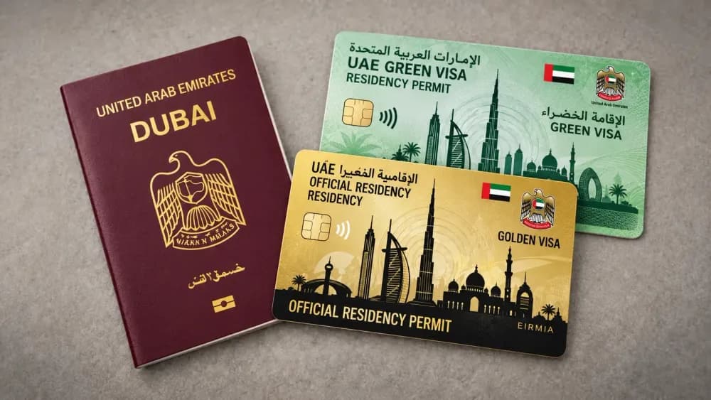 Green Visa vs Golden Visa in the UAE: A Simple Comparison for Investors