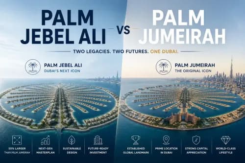 Palm Jebel Ali vs Palm Jumeirah: The Second Palm is the Better Trade | Xperience Realty