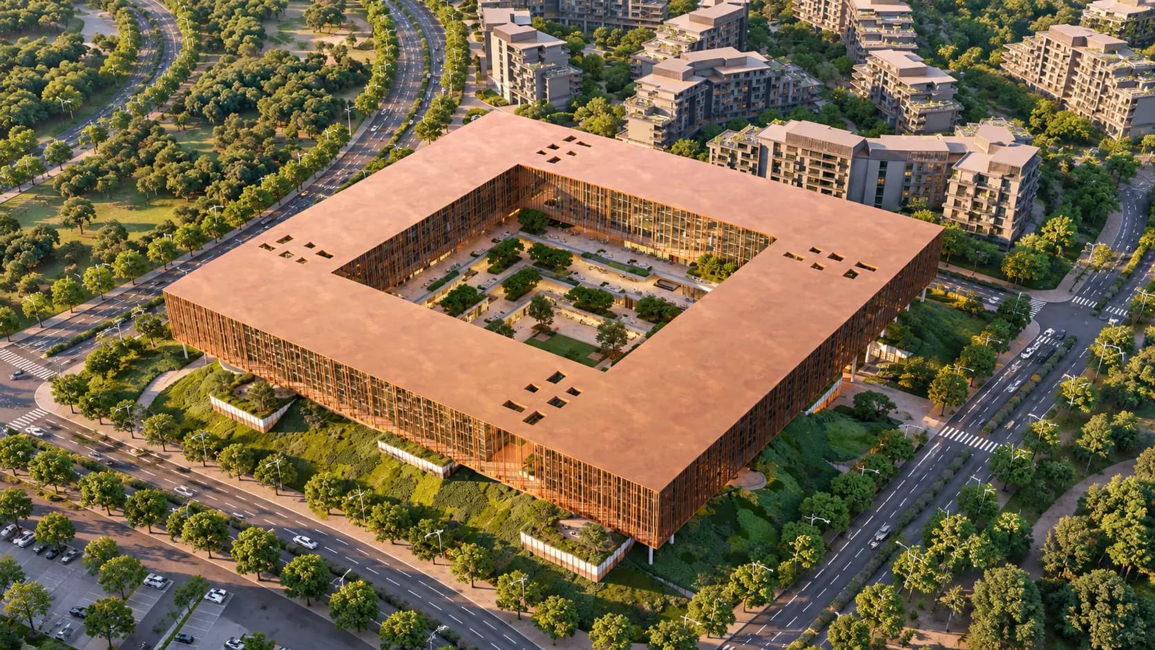 Contemporary Commercial Offices in Dubailand